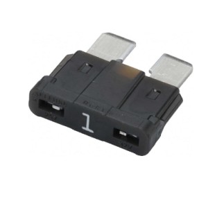 OMEGA AL32.01 - Ασφάλεια αυτοκινήτου 1A/32V Μαύρη 5 τμχ Cars Accessories Onetrade